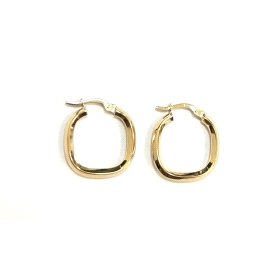 PENDIENTES ARO ORO AMARILLO LISA                                      