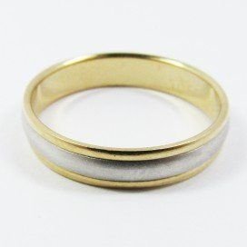 ALIANZAS ORO BICOLOR