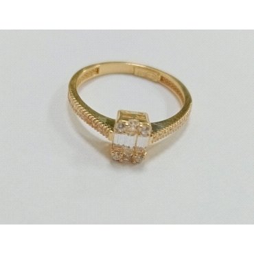 SORTIJA ORO AMARILLO PIEDRA                                           