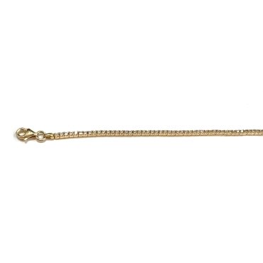 PULSERA SRA. ORO AMARILLO PIEDRA                                      