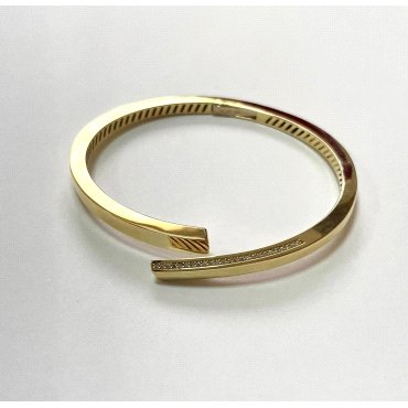 PULSERA SRA.  ARO ORO AMARILLO PIEDRA                                 