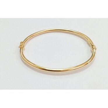 PULSERA SRA. ORO AMARILLO LISA                                        