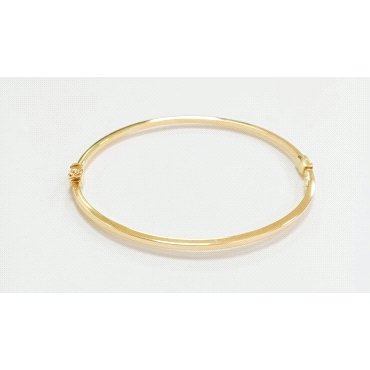 PULSERA SRA. ORO AMARILLO LISA                                        