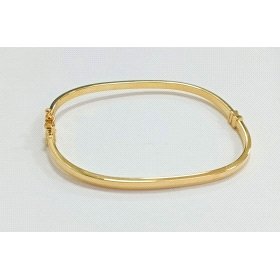 PULSERA SRA. ORO AMARILLO LISA                                        
