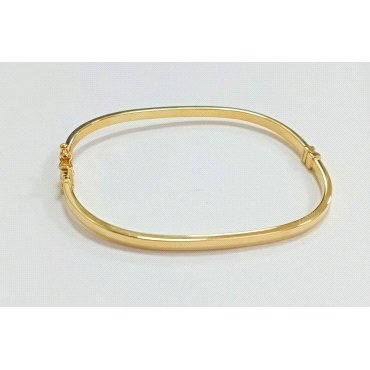 PULSERA SRA. ORO AMARILLO LISA                                        