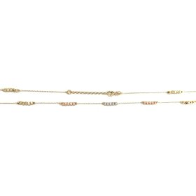 GARGANTILLA ORO TRICOLOR                                              
