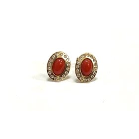 PENDIENTES ORO AMARILLO PIEDRA                                        