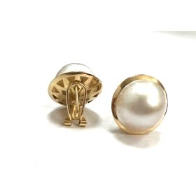 PENDIENTES AMARILLO PERLA JAPONESA                                    