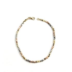 PULSERA SRA. ORO TRICOLOR                                             