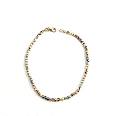 PULSERA SRA. ORO TRICOLOR                                             