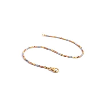PULSERA SRA. ORO TRICOLOR                                             