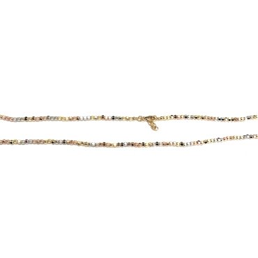 GARGANTILLA ORO TRICOLOR                                              