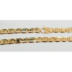 GARGANTILLA ORO AMARILLO ITALIANO LISO                                