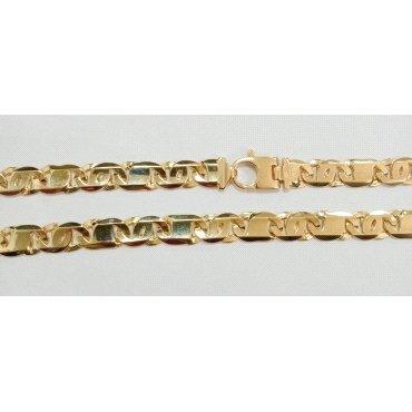 GARGANTILLA ORO AMARILLO ITALIANO LISO                                