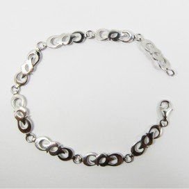 PULSERA SRA. ORO BLANCO