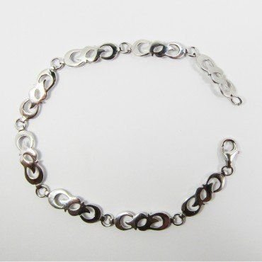 PULSERA SRA. ORO BLANCO