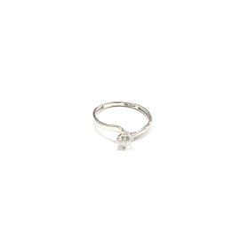 SORTIJA ORO BLANCO PIEDRA                                             