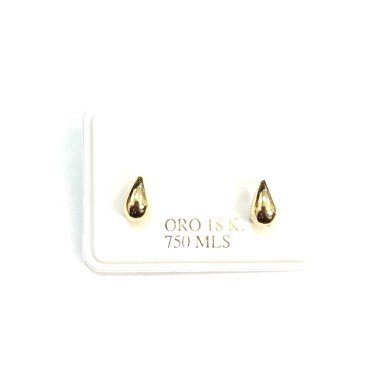 PENDIENTES ORO AMARILLO                                               