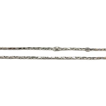 CADENAS CADENA ORO BLANCO DE 60 CM                                    