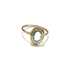 SORTIJA ORO AMARILLO PIEDRA                                           