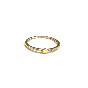 SORTIJA ORO AMARILLO PIEDRA                                           
