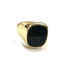 SELLO CABALLERO ORO AMARILLO PIEDRA                                   