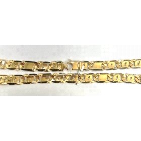 GARGANTILLA ORO AMARILLO ITALIANO LISO                                