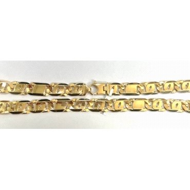 GARGANTILLA ORO AMARILLO ITALIANO LISO                                