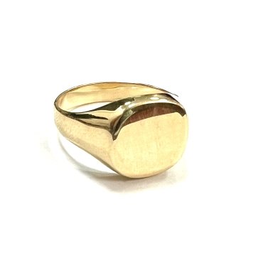 SELLO CABALLERO ORO AMARILLO SEMI HUECO                               