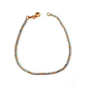PULSERA SRA. ORO ROSA Y BLANCO                                        