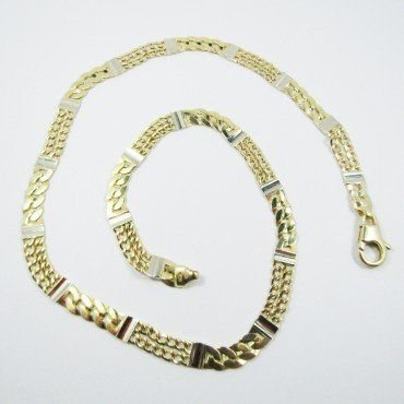 GARGANTILLA ORO AMARILLO ITALIANO LISO