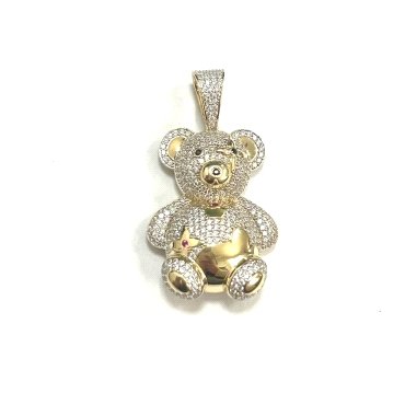COLGANTE ORO AMARILLO PIEDRA                                          