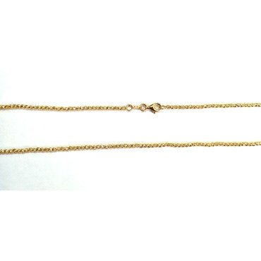 GARGANTILLA ORO AMARILLO 40 CM.                                       