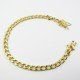 PULSERAS CABALLERO ORO AMARILLO