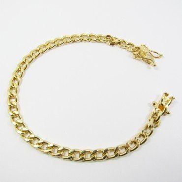 PULSERAS CABALLERO ORO AMARILLO