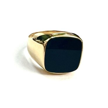 SELLO CABALLERO ORO AMARILLO PIEDRA                                   