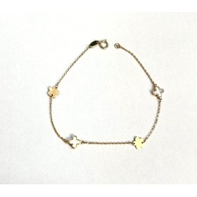 PULSERA SRA. ORO AMARILLO PIEDRA                                      