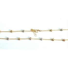 GARGANTILLA ORO TRICOLOR                                              